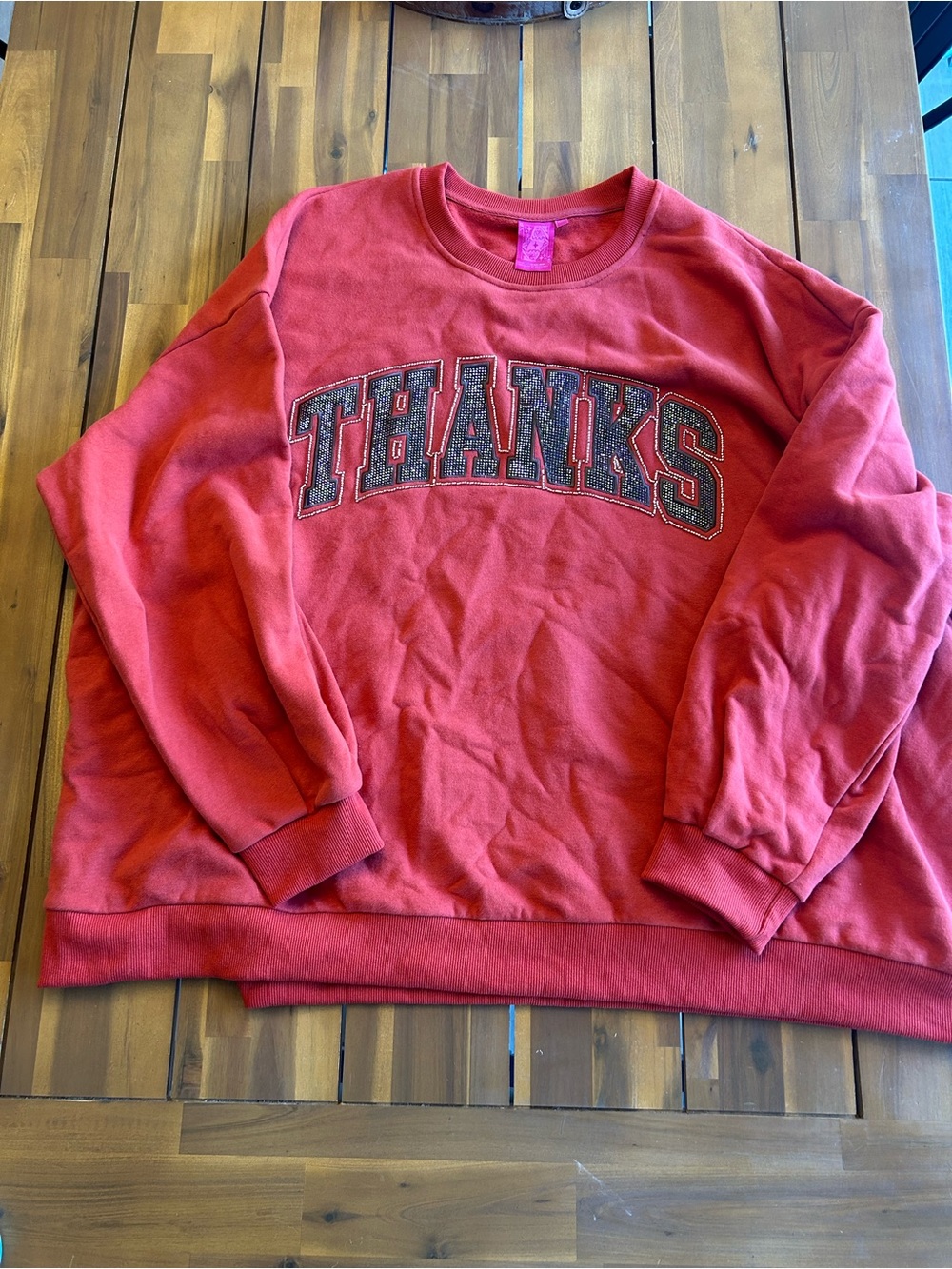 Queen of Sparkles Thanksgiving crewneck size XXL